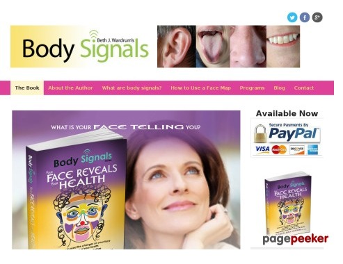 Body Signals Book by Elizabeth Wardrum