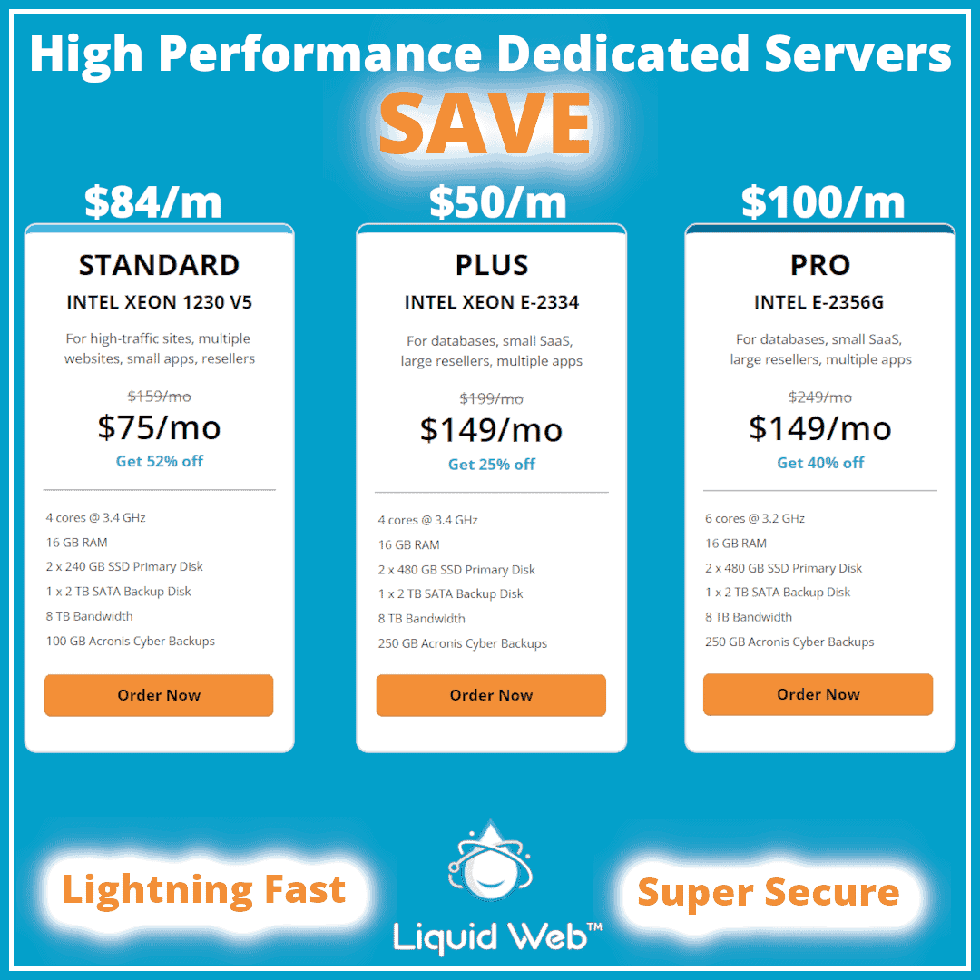 Liquid Web Dedicated Server